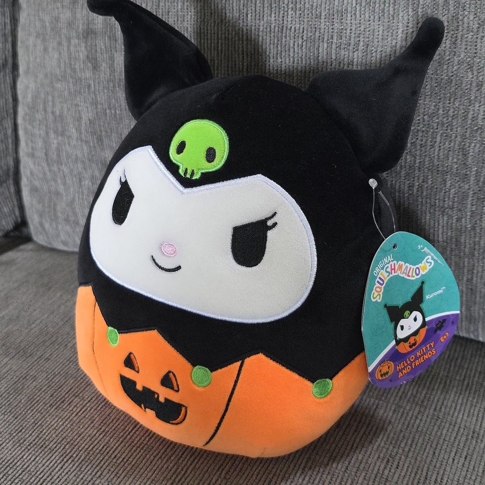 Halloween Squishmallow Featuring Kuromi From Hello Kitty. NWT. - Picture 2 of 8
